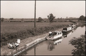Bosworth mooring, ACA walk staging post, 1978.   