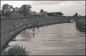 Canoe Race, 1978.  