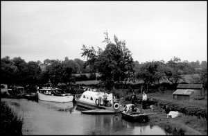 The canal at Shackerstone in the late 50's early 60's. What is the event?